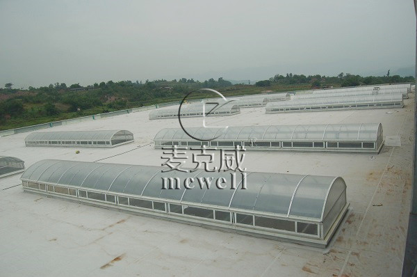 continuous rooflight,Classification And Characteristics Of Arched Continuous Rooflight-[MCWELL]